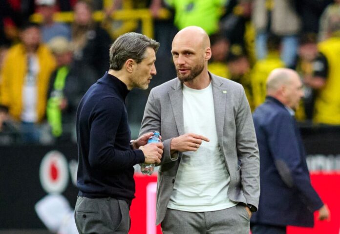 Niko Kovac und Ole Book Kommen gut miteinander aus: Kovac und Book. (Archivbild)