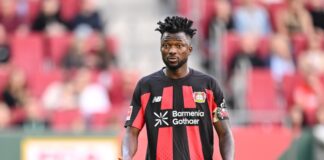 Leverkusen hadert mit 2:2 in Augsburg: «Wie Niederlage» Hadert mit dem 2:2 in Augsburg: Leverkusen-Kapitän Edmond Tapsoba.