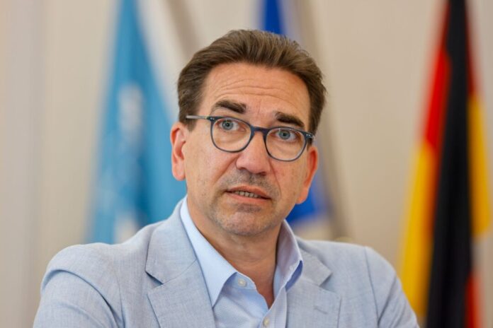 Bonner Oberbürgermeister Guido Déus Déus ist seit 2025 Oberbürgermeister der Stadt Bonn. (Archivbild)