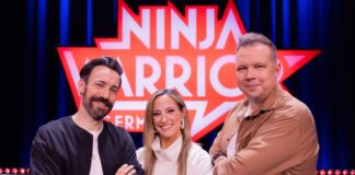 «Ninja Warrior Germany»: Neue Kräfte, alter Köppen Das neue «Ninja Warrior Germany»-Team: Jan Köppen, Anna Fleischhauer und Wolff Fuss.
