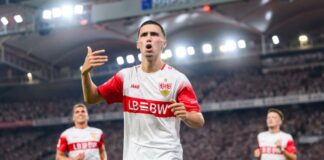 Stuttgart stürmt zum Heimsieg: 4:1 gegen Köln Erzielte das sehenswerte 1:0 für den VfB: Bilal El Khannouss.