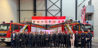Siebter Lehrgang der Kreisfeuerwehrschule beendet Ausbildung 29 neue Brandmeisterinnen und Brandmeister. Foto: Kreis Mettmann
