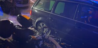 Feuerwehr rückt zu Unfall in Velbert-Mitte aus Die Unfallstelle in Velbert-Mitte. Foto: Feuerwehr Velbert