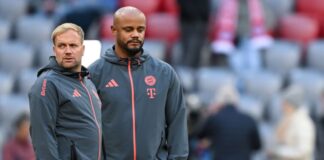 Wie Zebra und Strauß: Danks will kein «Mini-Vinnie» sein Der Chef (r) und sein Assistent.