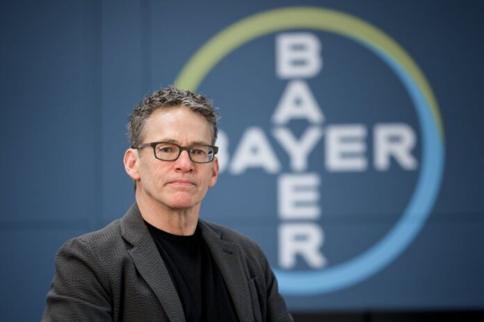 Bayer-Vorstandsvorsitzender Bill Anderson Für Bayer sind die Vereinigten Staaten laut Konzernchef Bill Anderson seit langem ein wichtiger Produktionsstandort und bedeutendes Innovationszentrum. (Archivbild)