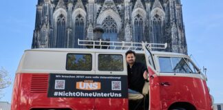 Schauspieler kämpfen mit Bus-Tour für «Unter uns» Schauspieler Miloš Vuković kämpft für den Erhalt der Serie «Unter uns», in der er seit fast drei Jahrzehnten zu sehen ist.