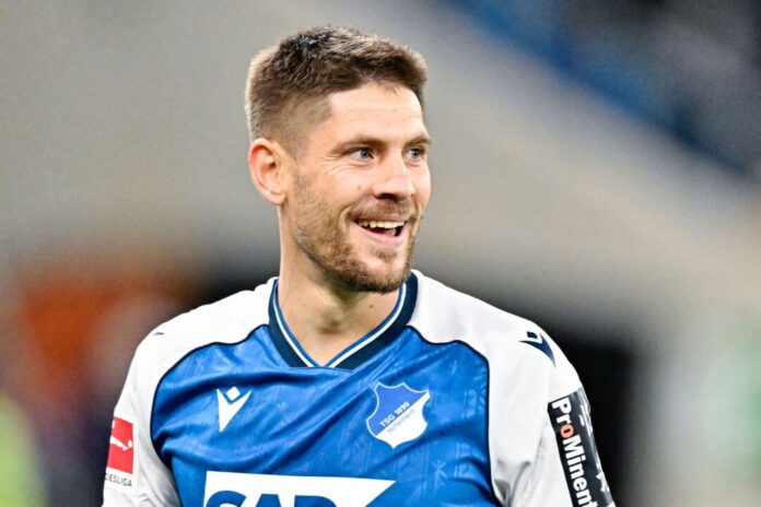 1899 Hoffenheim - Bayer Leverkusen Hoffenheim feiert mal wieder Andrej Kramaric.