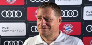Als langjähriger Gladbacher: Eberl macht Borussia Mut Max Eberl war am Sonntag kein «Glücksbringer» für Borussia Mönchengladbach. (Archivbild)