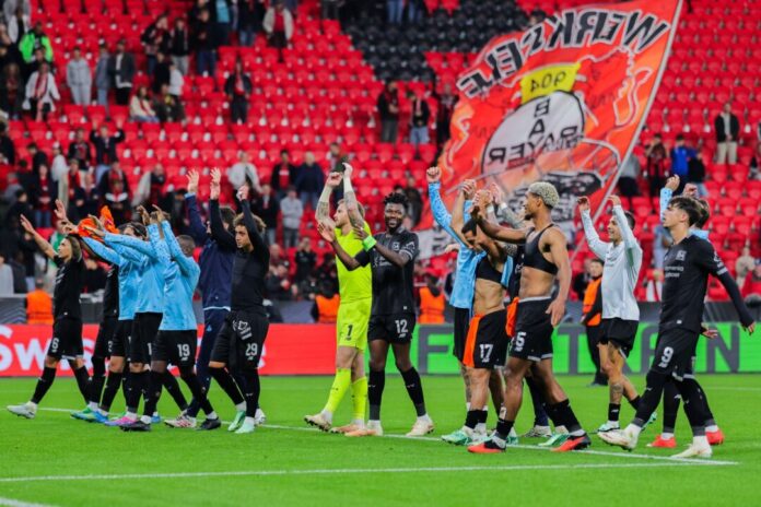 Bayer Leverkusen Zum Auftakt in der Europa League feierte Leverkusen einen Heimsieg. (Archivbild)