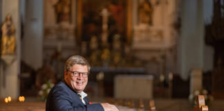 Musikalische Gedenkfeier im Essener Dom: Ein Requiem für Mozart Der Essener Domkapellmeister Steffen Schreyer. Foto: Benjamin Arntzen