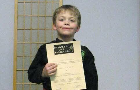 Julius Raguse als "Karate Kid" - der Sport begeisterte den heute 24-Jährigen bereits in jungen Jahren. Foto: Sascha de Vries