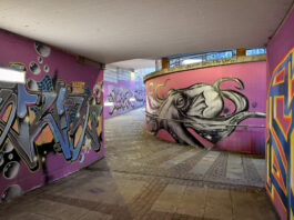 Streetart im Tunnel „Am Berg“: Velbert hat seine erste „Hall of Fame“