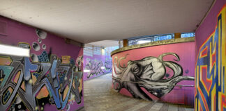 Streetart im Tunnel „Am Berg“: Velbert hat seine erste „Hall of Fame“