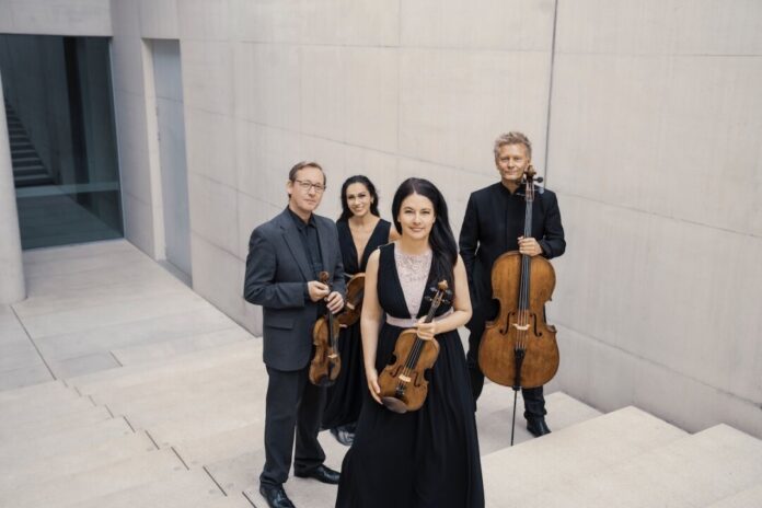 Minguet Quartett© Irène Zandel Das Minguet Quartett ehrt den großen Komponisten Hans Werner Henze. Foto: Irène Zandel