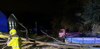 13 Einsätze in Heiligenhaus: Sturmtief „Luise“ hält Feuerwehr in Atem