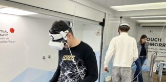 Velberter Schüler begeistern sich für Zukunftstechnologien Die VR-Station war ein immersives Erlebnis. Foto: Stiftung