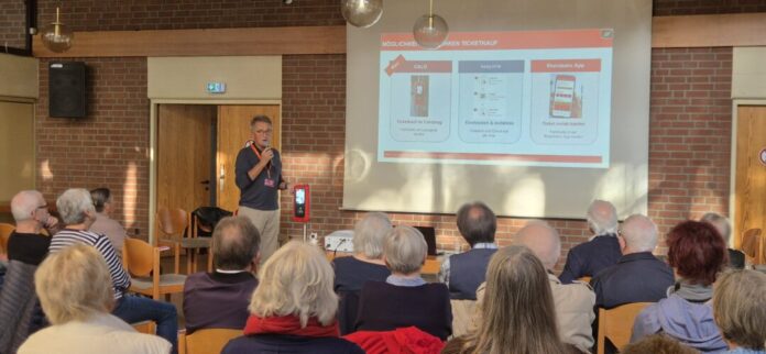 Workshop CALO 2 Ratingens Senioren haben Wissenswertes über das neue Bezahlsystem der Rheinbahn erfahren. Foto: privat