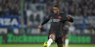 Muskelverletzung: Leverkusen mehrere Wochen ohne Kofane Bayer Leverkusen muss vorerst auf Stürmer Christian Kofane verzichten. (Archivbild)