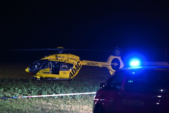 Rettungshubschrauber Auch Rettungshubschrauber waren im Einsatz. (Symbolbild)