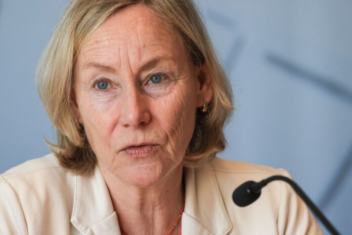 Vorstellung Datenschutzbericht Nordrhein-Westfalen Bettina Gayk, Landesbeauftrage für Datenschutz und Informationsfreiheit, warnt Hotelbesucher. (Archivbild)