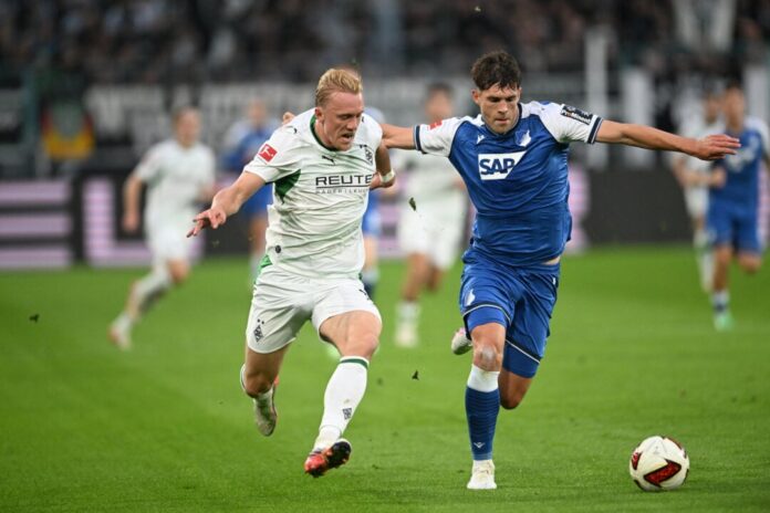Bor. Mönchengladbach - TSG 1899 Hoffenheim Im Duell der beiden Bundesliga-Tabellenletzten lieferten sich Borussia Mönchengladbach und die TSG Hoffenheim eine umkämpfte Partie.