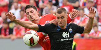 Aufsteiger Paderborn gewinnt Testspiel in den USA Teststpiel-Torschütze: Gabriel Vidovic vom SC Paderborn (Archivbild).