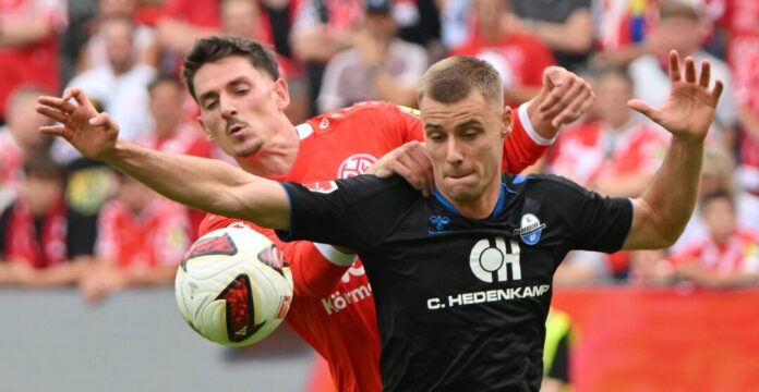 Gabriel Vidovic Teststpiel-Torschütze: Gabriel Vidovic vom SC Paderborn (Archivbild).