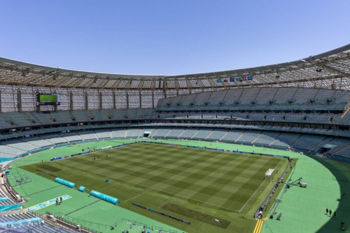 Olympiastadion in Baku Für die Champions League weicht FK Sabah ins Olympiastadion aus. (Archivbild)