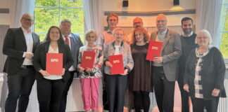 Mitgliederehrung bei der SPD Velbert: 185 Jahre Parteizugehörigkeit gewürdigt