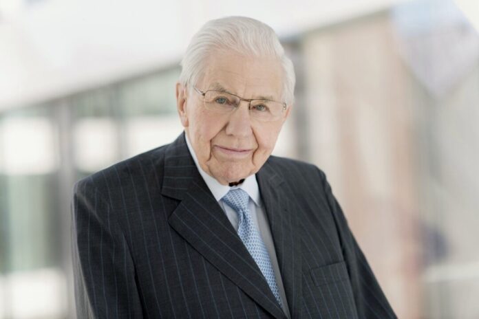 Peter Christian Zinkann im Alter von 98 Jahren gestorben Fast wäre er 100 geworden: Peter Christian Zinkann.