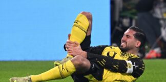 Weiterer Eingriff: Comeback von BVB-Kapitän Can weiter offen Arbeitet seit seinem Kreuzbandriss im Februar an seinem Comeback: Emre Can. (Archivbild)