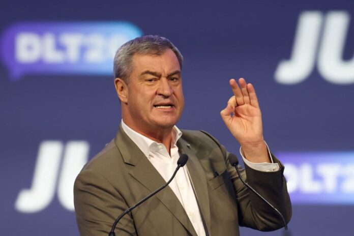 78. Deutschlandtag der Jungen Union Was in Berlin passiert, wird aus Sicht von Söder viel zu harmlos dargestellt.