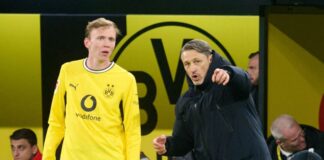 Fan-Geschenk und Darts-Anekdote: Beiers Belohnung für 1:0 Darf als Belohnung für seinen Siegtreffer gegen Eintracht Frankfurt zur Darts-EM in die Westfalenhallen: Maximilian Beier.