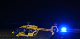 Angriff in Seniorenheim – eine Tote und zwei Schwerverletzte Auch Rettungshubschrauber waren im Einsatz. (Symbolbild)