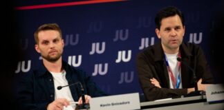 JU-Vorsitzender: «Das hier ist kein Kanzler-Casting» Die JU betont ihre Unabhängigkeit vom Kanzler.