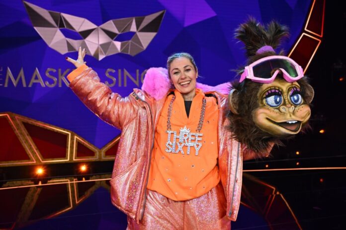 «The Masked Singer» Nun wurde Schauspielerin und Moderatorin Ruth Moschner enthüllt.